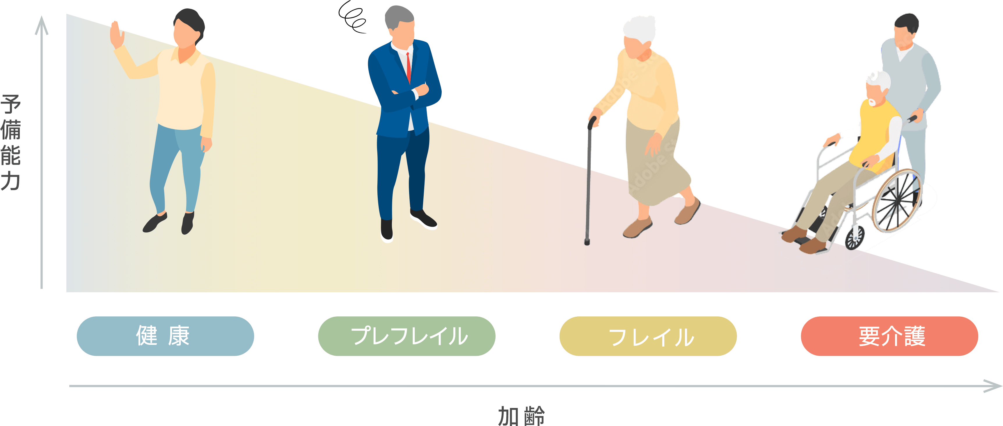 オーラルフレイルの段階